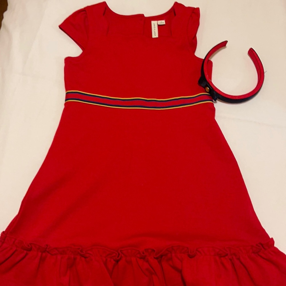 Girls beautiful red dress
